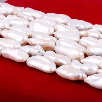 De înaltă Calitate Naturale de apă Dulce Pearl Margele Neregulate Orez Forma de Perle Baroc pentru a Face Bijuterii DIY Brățară Colier 14