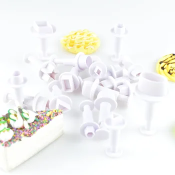 Cookie-cutter de copt accesorii Patiserie instrumente decoratiuni Tort mucegai fondant set cadru de panificație Forme pentru prăjituri și un magazin
