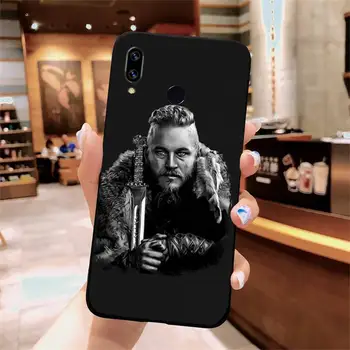 Ragnar Lothbrok Vikingii serial TV de lux tendință Caz de Telefon capa Pentru Xiaomi Redmi note 7 8 9 t k30 max3 9 s 10 pro lite mobil