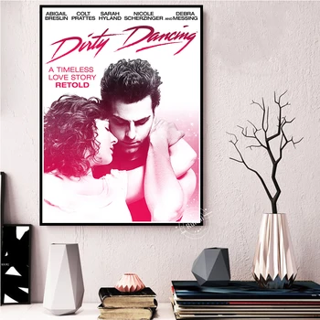 Dirty Dancing Poster Film Clasic Canvas Wall Art Cameră Bara De Decor Acasă Pictura