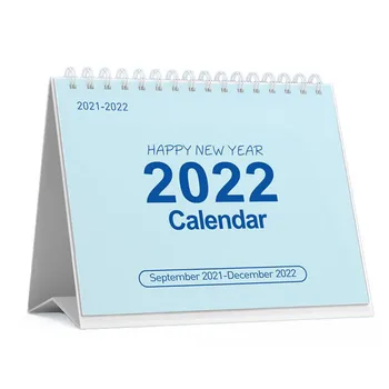 2021 2022 Calendar De Birou Flori Simple Calendar Lunar Agenda Planner Programul De Organizator Desktop Papetărie, Rechizite De Birou