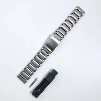 22mm Titan Curea Pentru Samsung Galaxy Watch 3 45mm Trupa Galaxy Watch 46mm/de Viteze S3 Curea de Metal de Oțel Brățară Incuietoare Watchbands