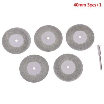 6pcs/set 16-50 mm Roata de Diamant de Slefuire Instrument Mini Disc de Tăiere Pentru Rotory Accesorii