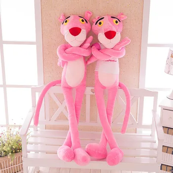60CM Drăguț jucărie de pluș pantera roz Animale de Pluș jucării pentru Copii de Dormit Potoli setea de decorare Ziua de nastere Cadouri