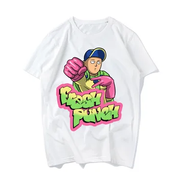 Cosplay Anime One Punch Man T-Shirt Kawaii Grunge Estetice Topuri de Vara Anime tricou Hot Desene animate Adulți Copii Cosplay T-shirt