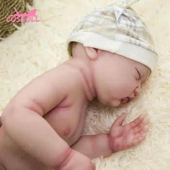 45CM Realist Renăscut Baby Toddler Papusa Corp Plin de Silicon Copii Adorabil PAPUSA Foarte Moale Păpuși Baie Jucărie Bonecas Cadou de Crăciun