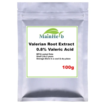 50-1000g radacina de Valeriana extract de 0,8% acid Valeric pentru îngrijirea pielii
