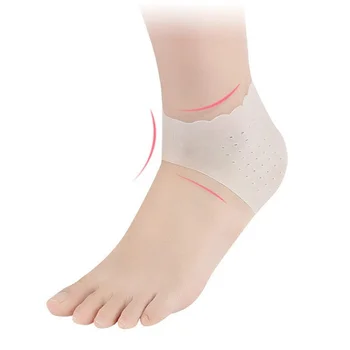 Noul Silicon Îngrijire Picioare Șosete Gel Hidratant Călcâiul Șosete Subțiri cu Gaura de Cracare Picior de Îngrijire a Pielii Protectori Picior de Îngrijire Instrument