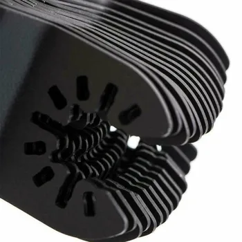 50 Buc Ferăstrău Oscilant Instrument Cu Mai Multe Piese Se Amestecă Kit Set Negru Din Oțel Carbon De Înaltă Pentru Metal Moale De Plastic De Tăiere Pentru Prelucrarea Lemnului