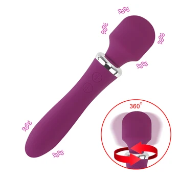 Sex Vaginal Masaj Dual Motors Vibratoare Baghetă Magică AV Vibrator punctul G dildo Vibrator Stimulator Clitoris Jucarii Sexuale pentru Femei