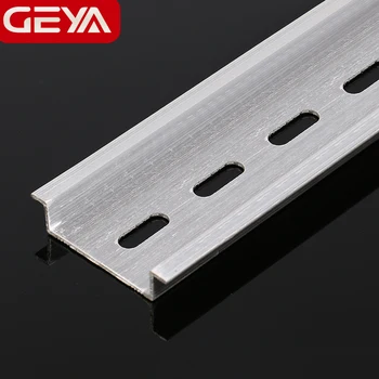Șină de Aluminiu de 35 mm pentru Blocuri Terminale Contactor de Tip Universal 10 cm 20 cm 30 cm GEYA