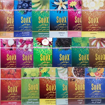 Soex Aroma de Fructe de Import Shisha Premium Narghilea Shisha , 50g/box Tutun si Nicotina Gratuit Narghilea Accesorii