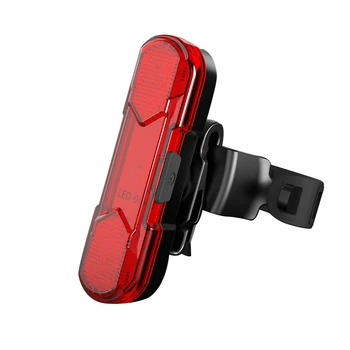Cele mai noi Biciclete Lumina din Spate USB Reîncărcabilă LED Tail Light Impermeabil în aer liber MTB Biciclete Rutier Coada Lumini Intermitente Accesorii pentru Biciclete