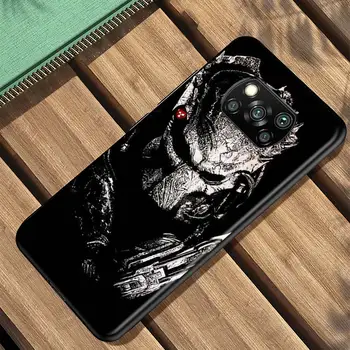Borg a Pierdut Prădător pentru Xiaomi Redmi K30 K30S Mi 10T Lite Pro Poco X3 NFC X2 M3 M2 F2 Pro C3 F1 Negru Moale Caz de Telefon