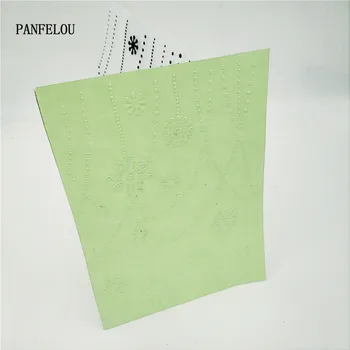 Plastic la CALD fulg de nea ambarcațiuni carte de a face carte de hârtie album de nunta de decorare clip Relief foldere
