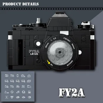 BZDA 627 PC-uri aparat de Fotografiat Digital Amatorii de Colectare FY2A SLR Blocuri Moc Construcție Modelul Stabilit Cărămizi Jucarii si Cadouri