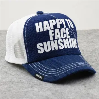 De sex masculin de Vară Respirabil Lenjerie de pat Plasă de Pălărie de Soare pe Cap Mare de Bărbați, Femei de Mari Dimensiuni Adânc Sus Șapcă de Baseball 57-64cm