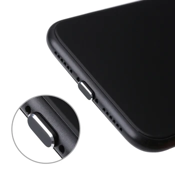 1BUC Metal Colorat Anti Praf Încărcător Dock Plug Dop de Capac de Acoperire pentru iPhone X XR Max 8 7 6S Plus Accesorii Telefon Mobil