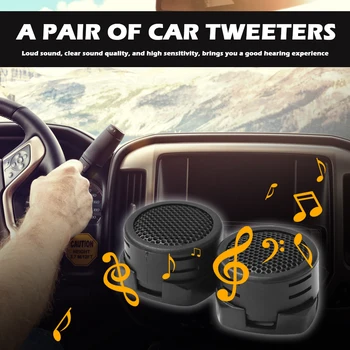 2 buc Auto Universal Difuzoare Tweeter de Înaltă Frecvență Car Audio Difuzor TP-005A Automobile Piese Accesorii
