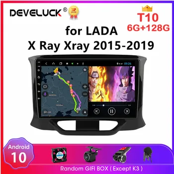 Android 10 2 Din Radio Auto pentru LADA X Ray Xray 2016-2019 Multimedia Player Video 4G WiFi Navigare GPS, autoradio Unitatea de Cap