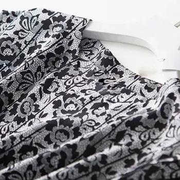 Retro imprimate șifon tricou femei plus dimensiune vara nou stil coreea moda cravata cordon lat liber fără mâneci top casual