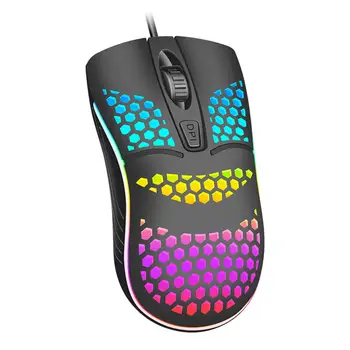 Ușor De Culoare De Lumină De Respirație Acasă Calculator De Birou Cu Fir Mouse De Gaming