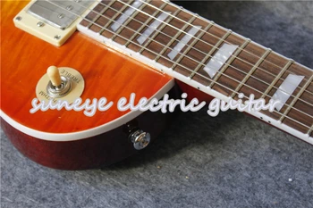 Suneye Stângaci Chitara Electrica Jimmy Page Semnătura Guitarra Electrica Din Lemn Masiv De Mahon Chitara Kit Disponibil