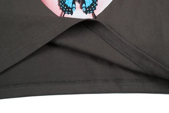 NAGRI Barbati Tricou Butterfly Hip Hop Streetwear Camasi Vintage Moda Grafic de Vara din Bumbac tricou Casual cu Maneci Scurte Tee