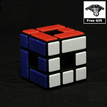 Cubetwist Bandajat Cub Gol Magic Cube de Eliberare de Stres, Viteza de Puzzle Jucarii Educative pentru Copii Adulți cu Suport