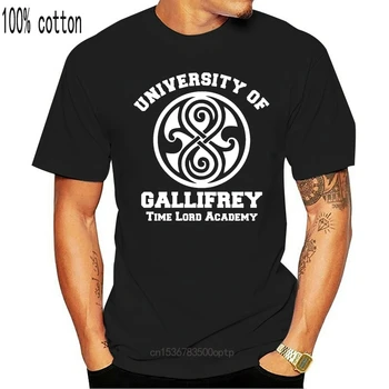 Universitatea de Gallifrey Bărbați T-Shirt Dr Care l-a Inspirat Amuzant Fan Retro Cadou