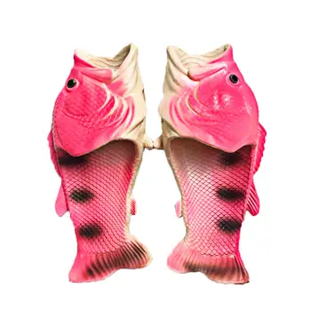 2021 New Sosire Pește Papuci De Animale Drăguț Sandale De Vara Baieti Fete Haioase Papuci De Baie Acasă, Papuci De Femei Pantofi De Plaja