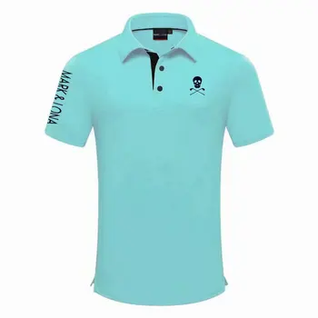 Barbati de Golf tricou de Moda de Vară Sport Maneca Scurta Tricou de Golf Îmbrăcăminte Respirabil Cămașă Bărbați