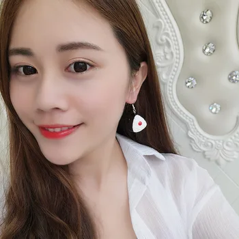 Drăguț Cârlig Cercel Femei Sushi Clip Cercei pentru Femei Alimentare de Moda Doamnelor Bijuterii Fete coreene Nou la Modă Aliaj de Zinc Pendientes