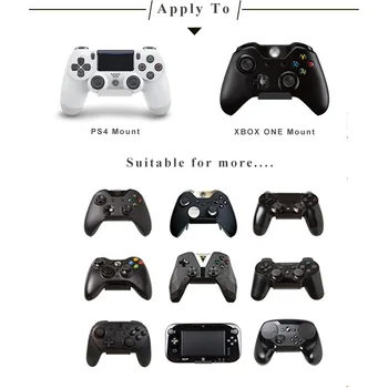 Controler de joc Montare pe Perete Suport stativ (2 Pack) pentru XBOX ONE COMUTATOR PS4 ABURI PC, NINTENDO,Universal Controller de Joc Accesorii
