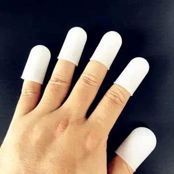 5pcs Silicon Degetele Capac Degetului Protector Izolare Deget Garda Anti-derapare Set Degetul Capac Gratar Instrumente de Bucatarie