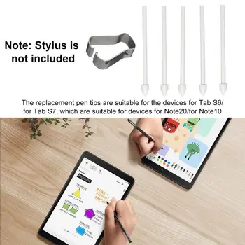 Spen Stylus Refill Touch Pen Sfat Substite Peniță ForSamsung Galaxy Tab S7+ T870 T875 T970 T975 S6 Lite P610 P615 T860 T865 T867V_P
