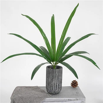 Plastice artificiale, Plante Chlorophytum Ramură Acasă Decorative Fals Plante de Interior, Ghivece Decor de Masă NU Oala