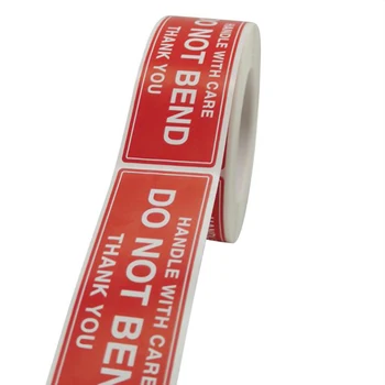 Semn de avertizare Multumesc Autocolant Etichete de Etanșare Hârtie Roșie Autocolante Papetarie & Birou Aprovizionare Decor Scrapbooking 50PCS