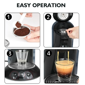 Reîncărcabile Capsule de Cafea pentru Cafea Senseo Filtru de Cafea Espresso Filtru de Instrumente Coffeeware