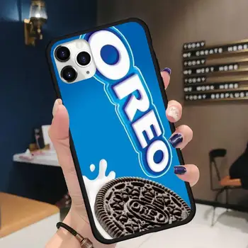 Oreo, ciocolata cu Lapte biscuiti cutie Telefon Caz pentru iPhone 11 12 pro XS MAX 8 7 6 6S Plus X 5S SE 2020 XR silicon Moale