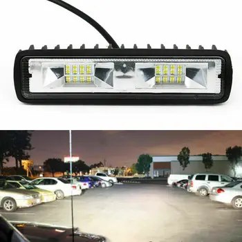 12V LED Lumina de Lucru Bar Inundații Lumini la fața Locului Lampa Masina Camion Offroad ATV SUV Lumini Auto