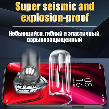 Hidrogel Film Pentru Xiaomi Redmi 9 9A 9A 8 8A 7 7A Ecran Protector Redmi Nota 8 8T 7 9 9 Pro Max Siguranță de Protecție