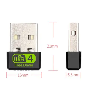 WD-1513B 150Mbps placa de Retea Portabil Sprijinirea CD-gratuit Instalare Driver USB 2.0 Adaptor WiFi Antena 2dBi Receptor Dongle