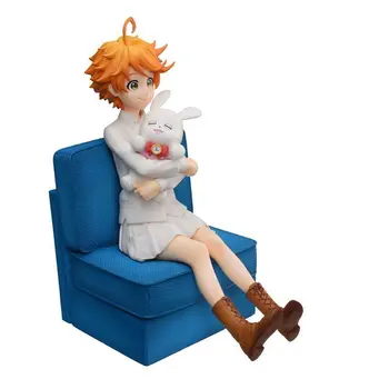 Promis Neverland Figura Emma Figura Anime Chibi Figura Norman Ray PVC Acțiune Jucarii Model Ray Lectură Figura Anime
