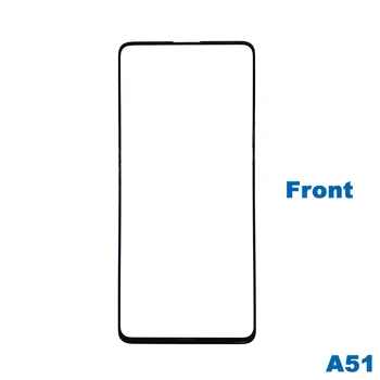 5pcs/lot Pentru A51 Ecran LCD Original Fața Lentile de Sticlă Piese de schimb Touch screen geam Exterior Înlocuirea Panoului