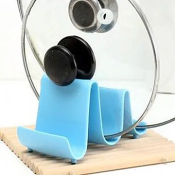 Bucătărie Instrumente De Acoperire Oală Capac Rafturi Lingura Raft De Depozitare Val De Plastic De Design De Gătit Accesorii Capac De Oală Pan Raft