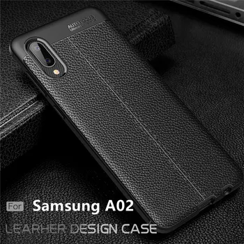 Pentru Cover Samsung Galaxy A02 Caz Pentru Samsung A02 O 02 Capas Telefon Bumper TPU Moale din Piele Pentru Fundas Samsung A02S A02 Acoperi
