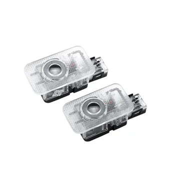 Led-uri Auto Ușă Lampă Pentru Volvo S80 S60 S60L V40 V60 XC60 XC90 Auto Logo-ul cu Laser HD Lanterna Curtoazie Umbra de bun venit Lumina Reflectoarelor