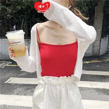 Bluze Femei de Vara cu Maneca Lunga Subtiri coreea Style Solid de Simplu Moda Casual Shirring Streetwear Pierde Toate-meci Retro Zână