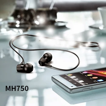 SONY MH750 Căști Stereo de 3,5 mm setul cu Cască cu Fir Sport Căști HIFI Casti Handsfree cu Microfon pentru Smartphone-uri de Jocuri de Muzică